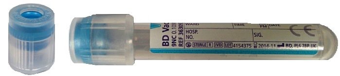 1.8 mL sodium citrate tube