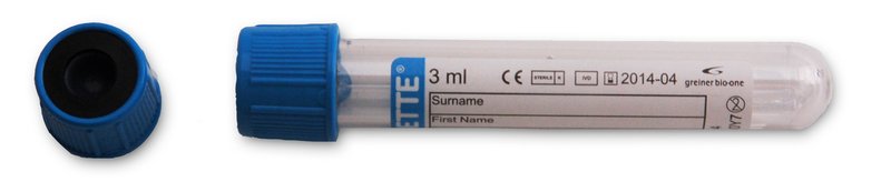 3ml sodium citrate tube