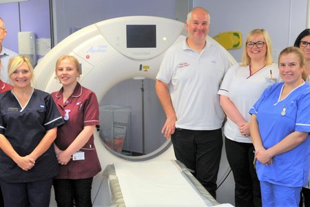CT Scanner Team Photo