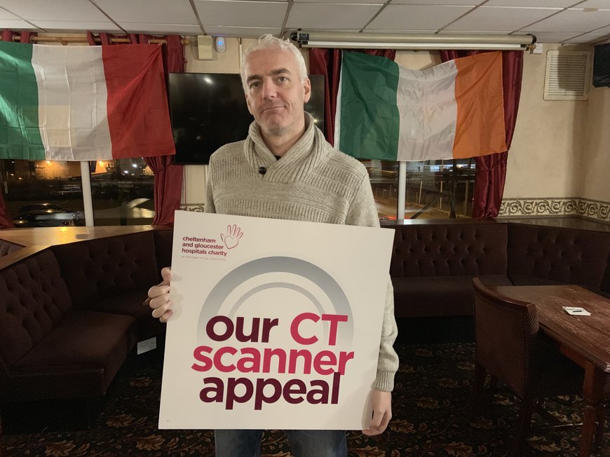 Friends and family back £1.2m CT Scanner Appeal after dad, 47, is diagnosed with terminal cancer