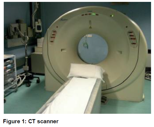 Figure 1: CT scanner