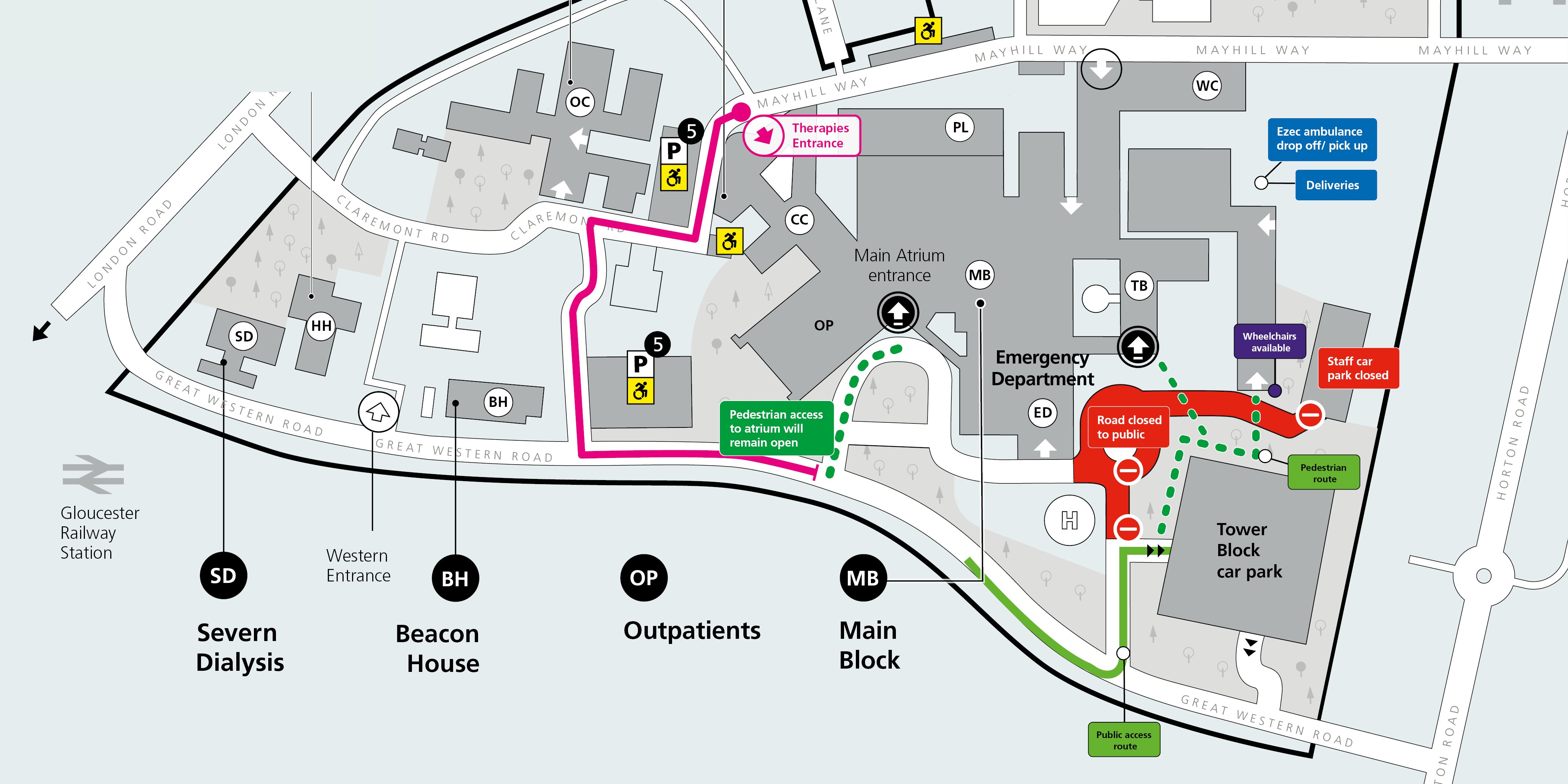 University Hospital Of Wales Cardiff Map