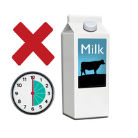 No milky drinks for 6 hours