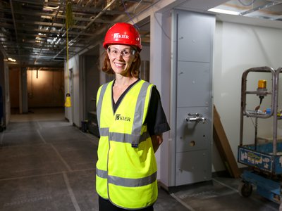 Dr Helen Mansfield, Emergency Department Consultant, inside the new-look ED at GRH