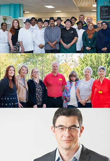 Staff Awards 2025: Iftar catering team, Shop Volunteers and Terry Hull