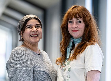 Juwairiyia Motala and Council colleague