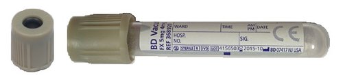0.25ml CSF fluoride-oxalate tube