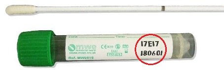 viral swab tube