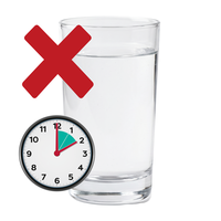 Do not clear fluids for 2 hours before procedure