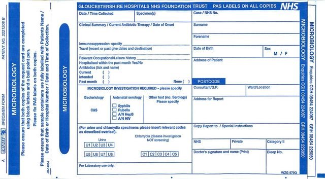 Microbiology Form